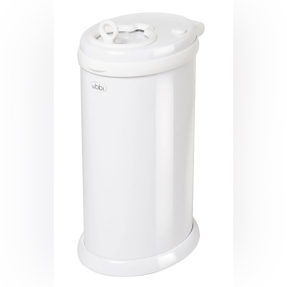 Ubbi White Diaper Pail